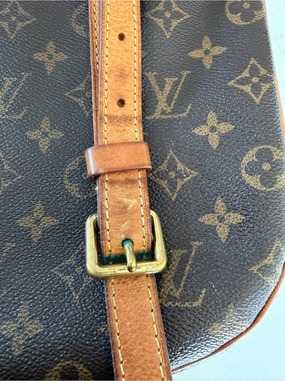 Louis Vuitton Odeon Monogram Canvas Crossbody in Brown and Tan - Picture 7 of 15